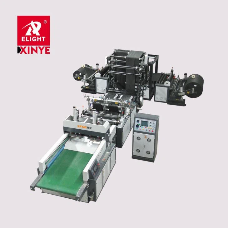 Μηχανή κατασκευής τσαντών μπλουζών με διπλή γραμμή